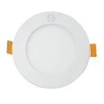 Recessed Round LED Panel Light Nasco 8 watt  530 lumen 4 inch Color Temperature Creamy 